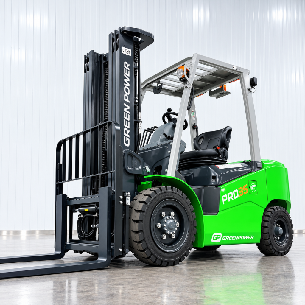 Greenpower Pro35HV High Voltage Lithium Forklift | 4.7m Lift height | Capacity 3500kgs | No Cab