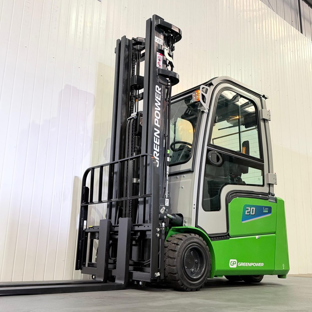 Eco20-3 Gen2 | Lithium Electric Forklift | 4.7m Lift | Capacity 2000Kgs | Full Steel Cab