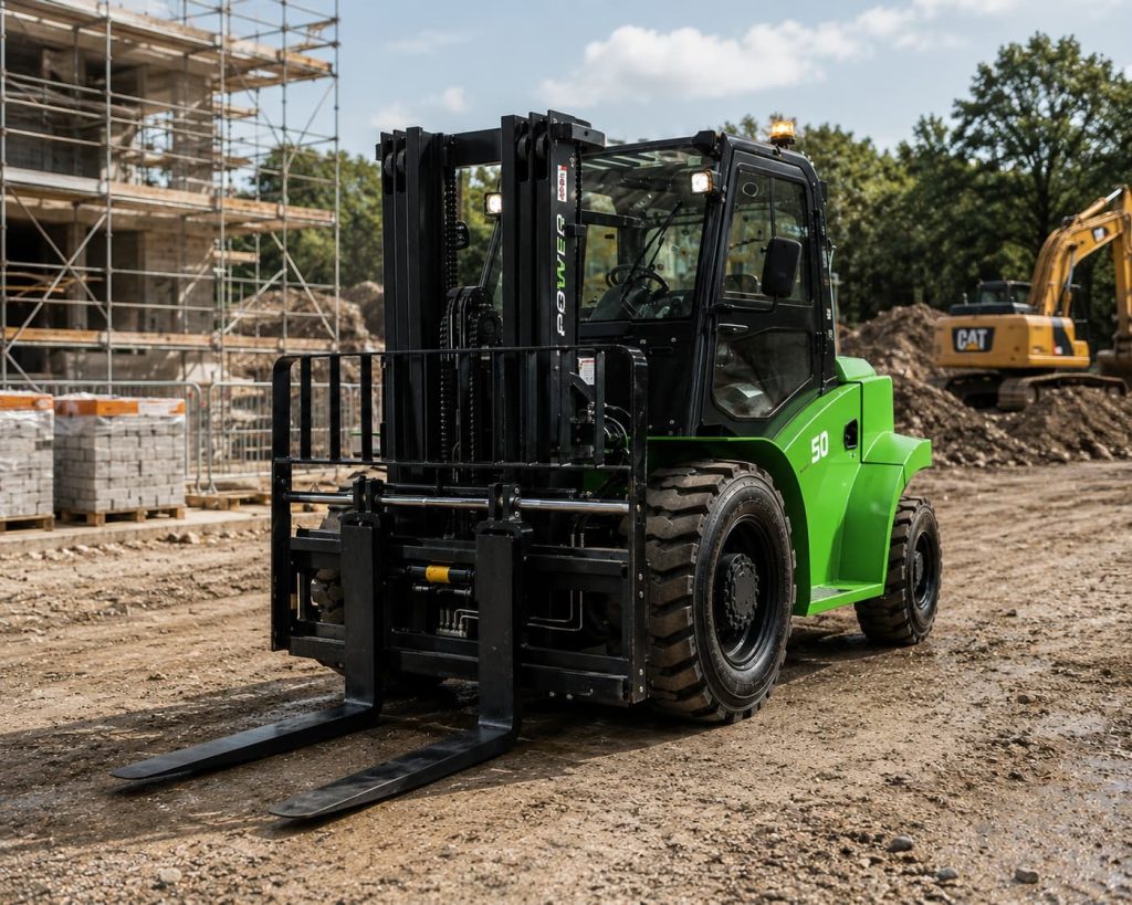 Electric Rough Terrain Forklift